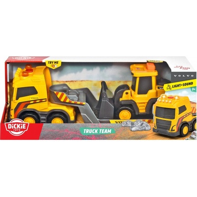 Dickie Toys Детски комплект Dickie Toys - Volvo, Пътна помощ с камион (203725009)