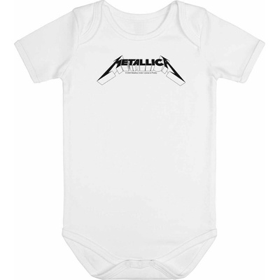 Детско боди Metallica - (Logo) - white - black - Metal-Kids - 648.30. 7.8