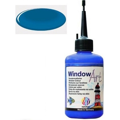 Barva na sklo Nerchau 80 ml modrá