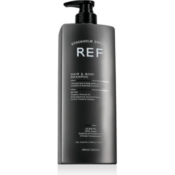 Ref Stockholm Hair & Body Shampoo 1000 ml шампоан за коса и тяло унисекс