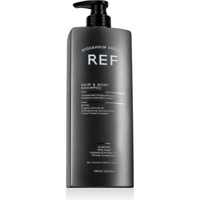 Ref Stockholm Hair & Body Shampoo 1000 ml шампоан за коса и тяло унисекс