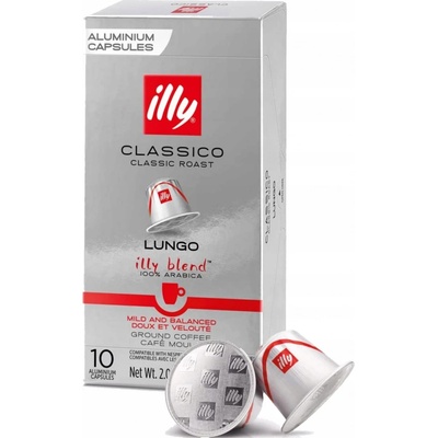 Illy Classico Lungo pro Nespresso 10 ks