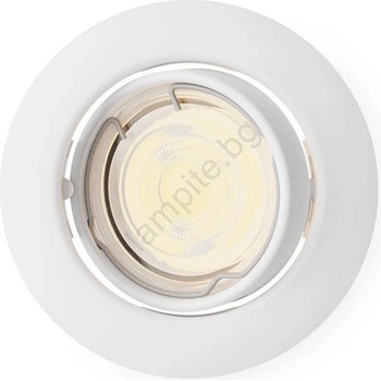 Philips - Вградено таванно осветително тяло PERIDOT 1xGU10/7W/230V бяло (P7269)