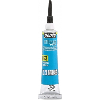 Pébéo Kontúra na sklo Vitrea 160 20 ml 63 Turquoise