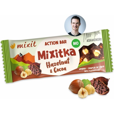 MIXIT Mixitka Adama Ondry lískový oříšek a kakao BIO 34 g