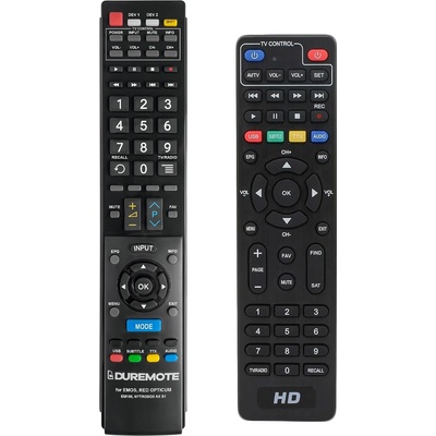 GENERAL Red Opticum Nytrobox AX S1 + управление на телевизор (мини телевизор) - дистанционно управление дубликат (Red Opticum Nytrobox AX S1 + управление на телевизор (мини телевизор))