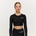 GymBeam Дамски спортен топ Prime Black XXL