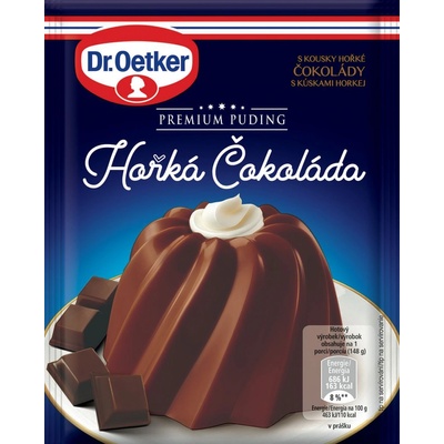 Dr. Oetker Premium puding Hořká čokoláda 52 g – Zboží Dáma