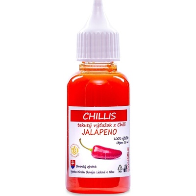 CHILLIS Jalapeňo tekuté chilli 30 ml