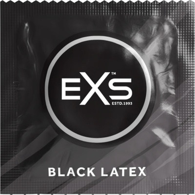 EXS Condoms Black - латексов презерватив - черен - 12 броя