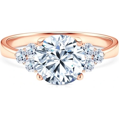 SAVICKI Годежен пръстен Fairytale: розово злато, диаманти