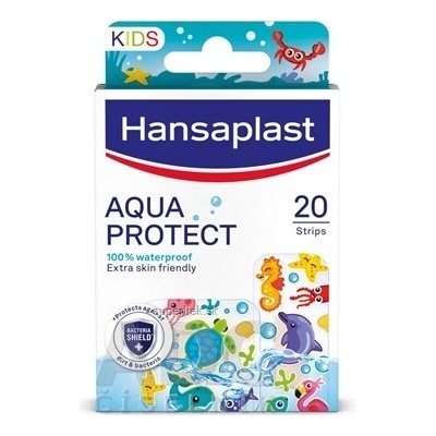 Hansaplast AQUA PROTECT KIDS náplasť 2 veľkosti 20 ks