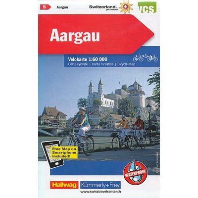 cyklomapa Aargau 1:60 t.