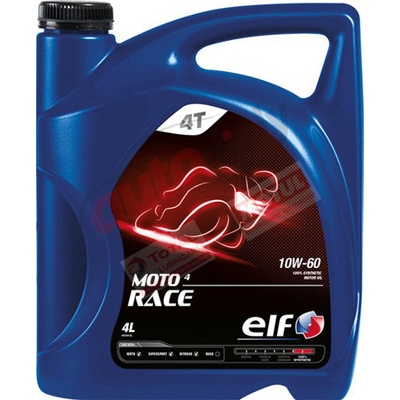 Elf Moto 4 Race 10W-60 4 l
