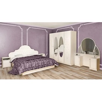 Image 1 of Мебелна фабрика НОВ ДОМ - гр. Ямбол Спален Комплект Перла (5242)