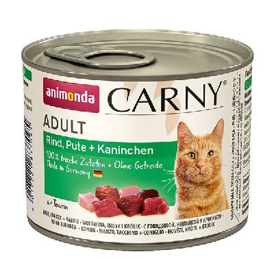 Animonda Carny Adult - Hovädzie, morka a králik 200g