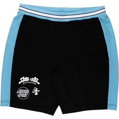 Santa Cruz Winkowski Ocho Mesh Shorts Pool Blue/Black