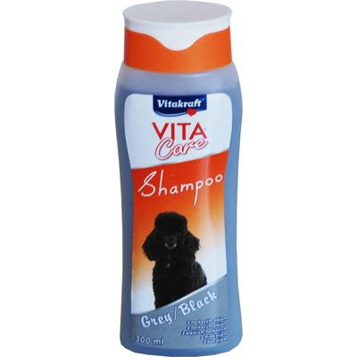 Vitakraft Vita Care šampon GREY/BLACK tmavé rasy 300 ml