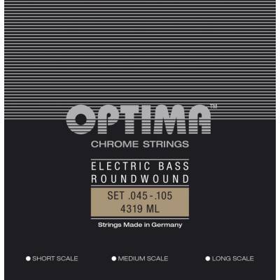 Optima Sada 4-strunné med-light 4319ML