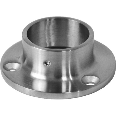 Příruba ø 80 mm na trubku ø 42,4 mm, broušená nerez AISI 316