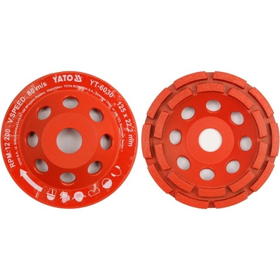 Yato Brusný diamantový kotouč 125 x 22,2 mm YT-6030