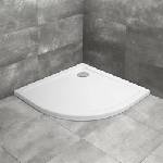 Radaway Doros Полукръгло душ корито 80x80 см бял акрил (SDRA8080-01)