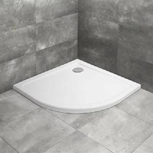Radaway Doros Полукръгло душ корито 80x80 см бял акрил (SDRA8080-01)
