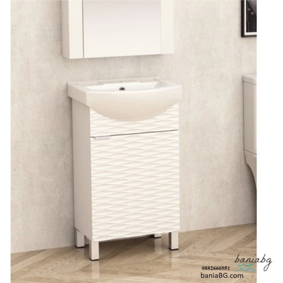 Долен стоящ pvc шкаф за баня icp 5091new