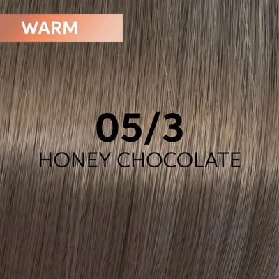 Wella Professionals Shinefinity Zero Lift Glaze farba bez amoniaku 05/3 Honey Chocolate 60 ml