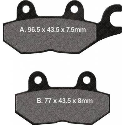 Brzdové destičky EBC FA215/2 – Zbozi.Blesk.cz
