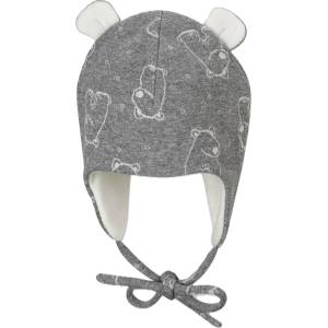 Sterntaler Бебешка зимна шапка Sterntaler - С принт на мечета, 39 cm, 3-4 м (4502124-542) - baby