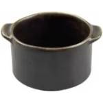Horecano - Порцеланов рамекин с дръжки 11см 150мл ANTIQUE-BLACK-(ZA0203-4.5-B) (0156569)