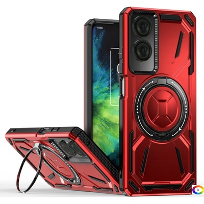 TCL 50 SE Magnetic Case Kickstand TPU+PC Удароустойчив Калъф и Протектор