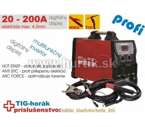 Solution WIN 200 AC/DC