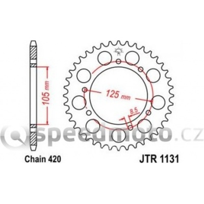 JT Sprockets JTR 1131-45 | Zboží Auto
