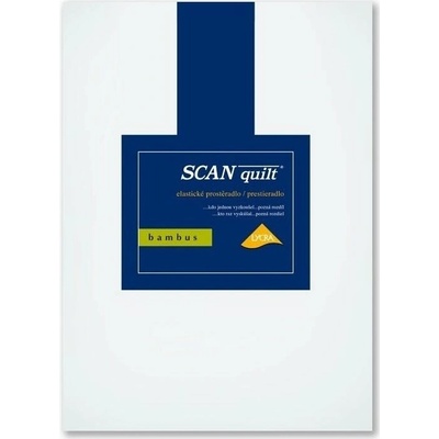 Scanquilt plachta bambus lycra biela 90x200