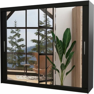 Sconto CHENG 215 x 250 cm čierna