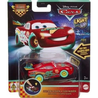 Mattel Disney Cars Lightning Mcqueen LightUp
