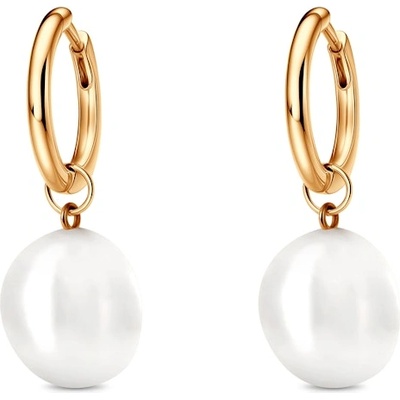 SAVICKI Обеци Célamare: злато, перли