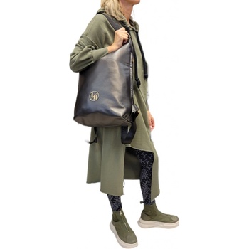 Laura Biaggi Maxi Batoh-kabelka 06 LB Černá