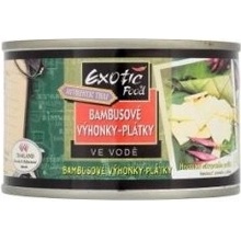 Exotic Food bambusové výhonky plátky, 227g