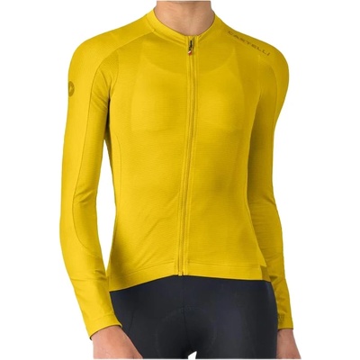 Castelli Дамска фланелка с дълъг ръкав за колоездене Castelli Women's Espresso 2 Long Sleeve Jersey Cycling jersey - Mango Mojito (156-2748-0214)