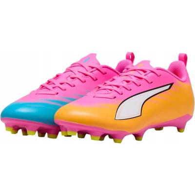 Puma ULTRA 6 PLAY FG/AG JR Růžová