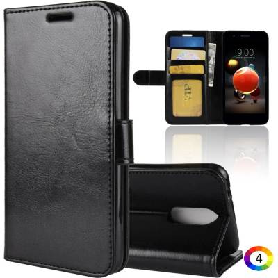 LG K8 (2018) Wallet Кожен Калъф и Протектор