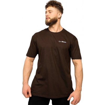 GymBeam tričko Basic Chocolate Brown – Zboží Dáma