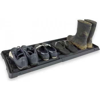 DEMA Výsuvná podložka na topánky čierna 10052 96 x 38 cm