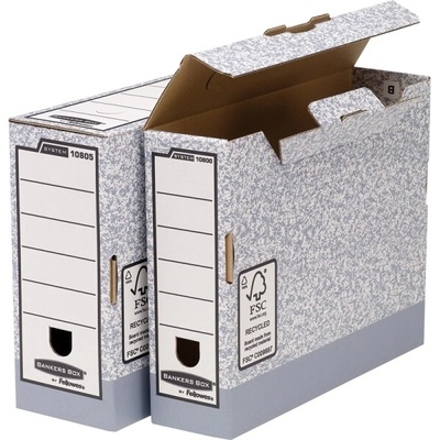 Fellowes Bankers Box 80 mm šedá 10 ks