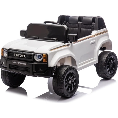 mamido Elektrické autíčko Toyota Land Cruiser PRADO bílé