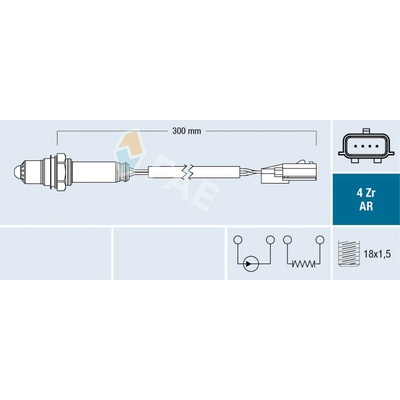 Lambda sonda FAE 75661