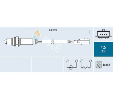 Lambda sonda FAE 75661